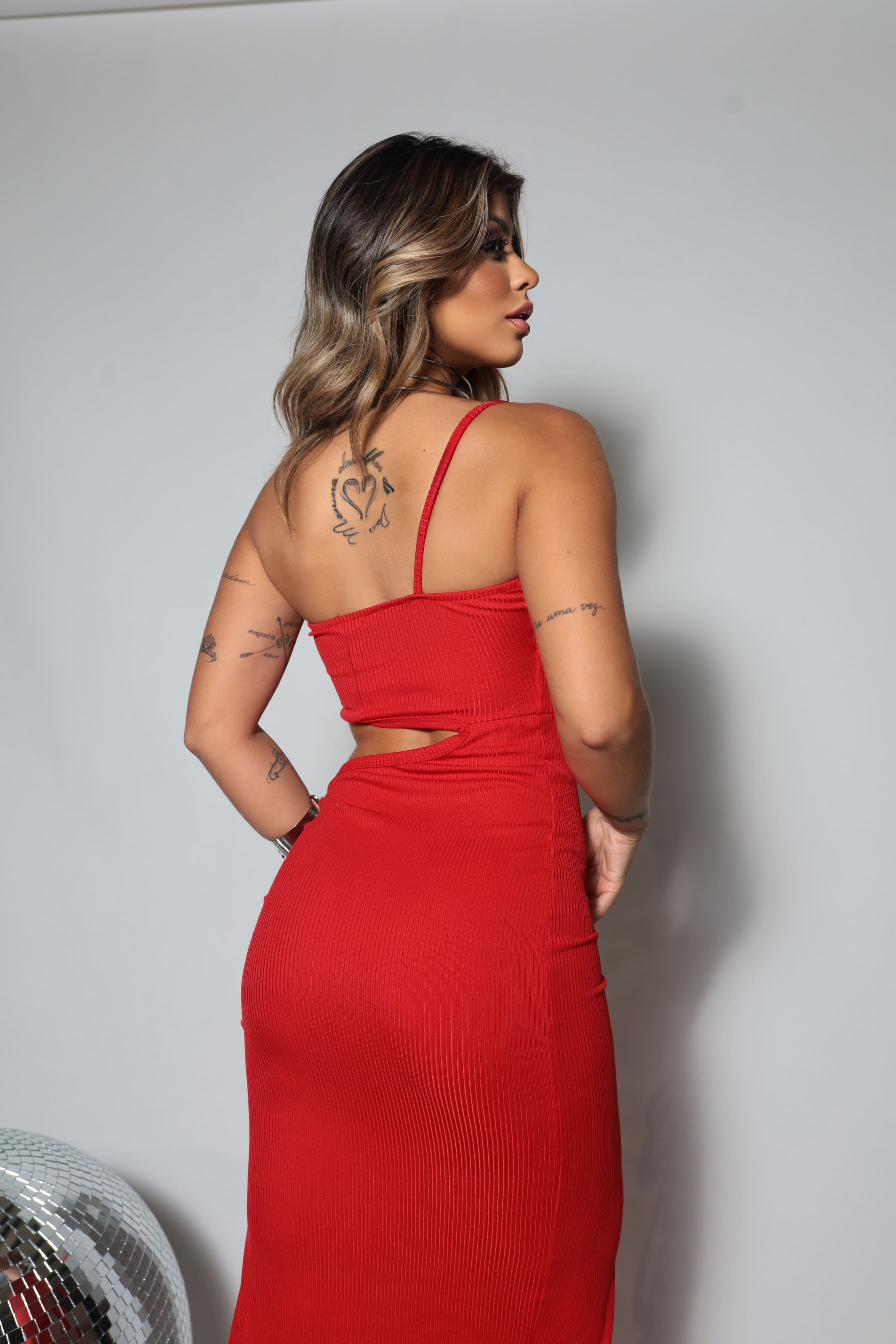 Vestido Mia Canelado - CORES